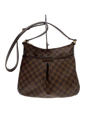 LOUIS VUITTON Bloomsbury Damier Ebene Brown Shoulder Bag Brown All over